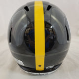 ROMAN WILSON SIGNED PITTSBURGH STEELERS F/S SPEED REPLICA HELMET BECKETT QR