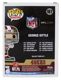 49ers George Kittle Signed #167 Funko Pop Vinyl Figure BAS Witnessed #1W996999