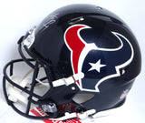 JJ Watt Autographed Texans F/S Speed Authentic Helmet - Beckett W Holo *Silver