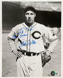 Bob Feller Signed 8x10 Cleveland Indians Baseball Photo BAS BD60658