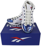 76ers Allen Iverson "HOF 2k16" Authentic Signed Reebok Question Shoes BAS Wit 2