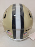 ALVIN KAMARA SIGNED NEW ORLEANS SAINTS SPEEDFLEX HELMET W/ INSCRIPTIONS BECKETT