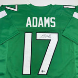 Autographed/Signed Davante Adams New York Green Football Jersey Beckett BAS COA