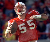 Frazier, Peter, & Wistrom Signed Nebraska Cornhuskers National Champs Jersey PSA