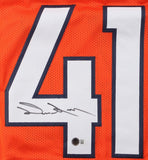 Drew Sanders Signed Denver Broncos Jersey (Beckett) 2023 3rd Rnd Pk / Linebacker