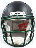 Joe Namath Autographed Jets F/S Black Alt Speed Authentic Helmet- Beckett W Holo