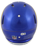 Rams Aaron Donald Signed Full Size Speed Proline Helmet w/ Case BAS Witnessed