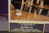 Wilt Chamberlin & Kareem Abdul-Jabbar Signed 27x23 Action photo (Fanatics COA)