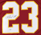 DeAngelo Hall Signed Washington Redskins Jersey (Beckett Hologram) 3xPro Bowl DB