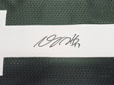 GREEN BAY PACKERS DAVANTE ADAMS AUTOGRAPHED GREEN JERSEY BECKETT WITNESS 230103