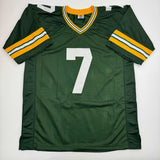 Autographed/Signed Don Majkowski Green Bay Green Football Jersey JSA COA