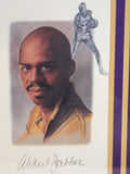 Lakers Legends Autographed Framed Litho (As Is) - PSA/DNA LOA