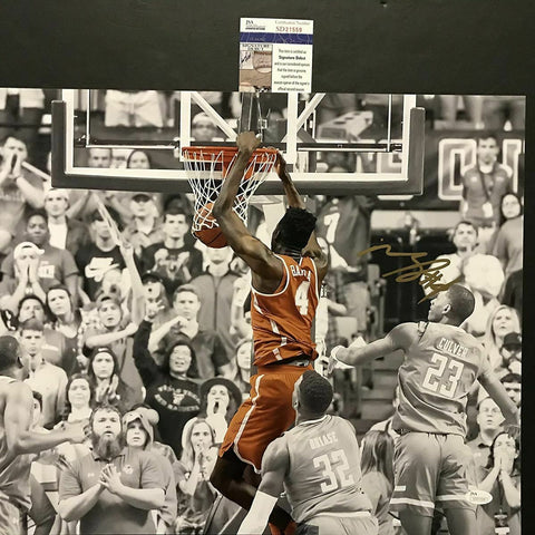 Autographed/Signed MOHAMED MO BAMBA Texas Longhorns 16x20 Photo JSA COA Auto #2