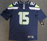 SEAHAWKS JERMAINE KEARSE AUTOGRAPHED BLUE NIKE JERSEY SIZE L MCS HOLO 106265