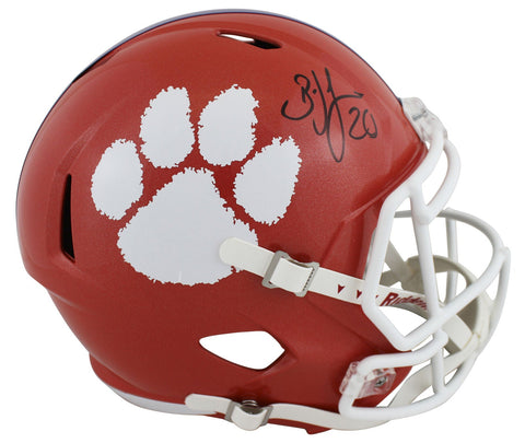 Clemson Brian Dawkins Authentic Signed Full Size Speed Rep Helmet BAS Witnessed