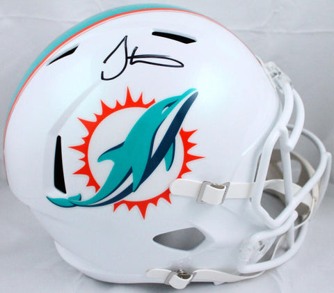 Tyreek Hill Autographed Miami Dolphins F/S Speed Helmet-Beckett W Hologram