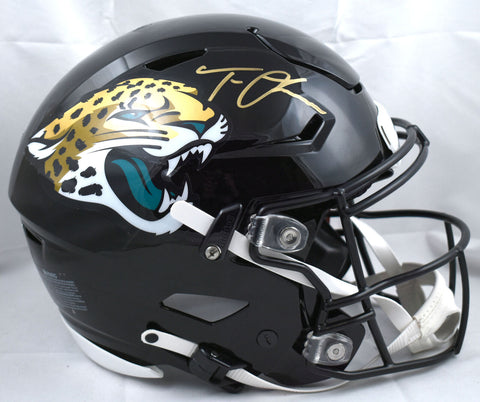 Trevor Lawrence Autographed Jaguars F/S Speed Flex Authentic Helmet- Fanatics