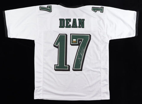 Nakobe Dean Signed Philadelphia Eagles Jersey (JSA COA) 2021 National Champions