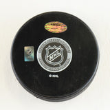 Dustin Byfuglien Signed Chicago Blackhawks Logo Puck "2010 SC Champs" (Schwartz)