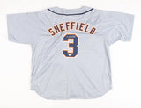 Gary Sheffield Signed Detroit Tiger Gray Road Jersey (JSA COA) 500 Home Run Club