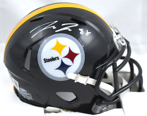 Pat Freiermuth Autographed Steelers Speed Mini Helmet-Beckett W Hologram *White