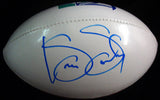 KENNY EASLEY AUTOGRAPHED WHITE LOGO FOOTBALL SEATTLE SEAHAWKS PSA/DNA ITP 28261