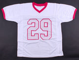 LeGarrette Blount Signed Patriots Jersey (JSA COA) Pink Breast Cancer Awareness