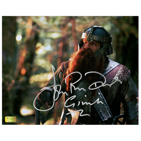 John Rhys-Davies Autographed Lord of the Rings Gimli 8x10 Photo