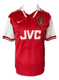 Ian Wright Signed Arsenal Nike Soccer Jersey BAS