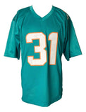 Raheem Mostert Signed Miami Dolphins Jersey (Beckett) 2023 NFL Rushing TDs Ldr