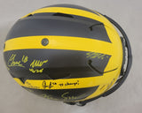 MICHIGAN WOLVERINES TEAM SIGNED SPEEDFLEX HELMET - JJ MCCARTHY BLAKE CORUM +MORE