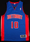 Greg Monroe Signed Detroit Pistons Custom NBA Jersey (JSA COA) 2010 1st Rd Pick