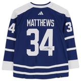 AUSTON MATTHEWS Autographed Authentic 2023 Reverse Retro Jersey FANATICS