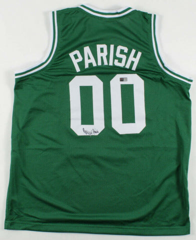 Robert Parish Signed Celtics Jersey (TriStar Holo) Boston 9xAll Star Center