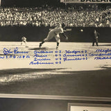 Don Larsen Signed Auto Photo W/ Perfect Game Stat Inscriptions Framed Fanatics