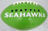 SHAQUEM & SHAQUILL GRIFFIN AUTOGRAPHED SEAHAWKS GREEN LOGO FOOTBALL MCS 178326