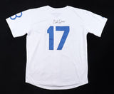 Carl Erskine Signed Brooklyn Dodgers Jersey (Beckett) 1955 World Series Champion