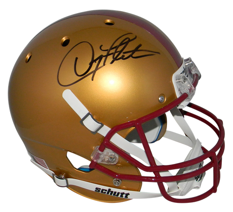 DOUG FLUTIE SIGNED AUTOGRAPHED BOSTON COLLEGE EAGLES FULL SIZE HELMET BECKETT