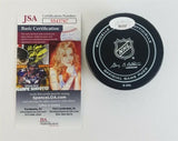 Frans Nielsen Signed Red Wings "The Joe Farewell Season" Hockey Puck (JSA COA)