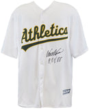 Walt Weiss Signed Oakland A's White Maj Rep Baseball Jersey w/88 ROY - (SS COA)