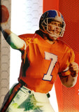 John Elway Autographed Broncos Jersey with Emb. Inscriptions in Framed Lightbox