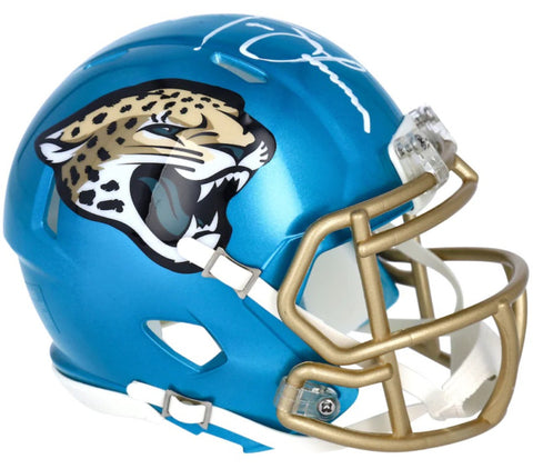 Trevor Lawrence Autographed Jaguars Flash Mini Speed Helmet Fanatics