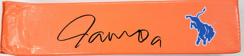 Jameson Williams Signed Detroit Lions End Zone Touchdown Pylon Beckett Witnessed