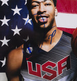 Anthony Davis Signed Framed 11x14 US National Basketball Team Photo BAS