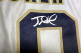 WASHINGTON JAKE LOCKER AUTOGRAPHED SIGNED WHITE NIKE JERSEY SIZE XL PSA 16374