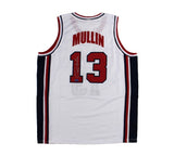 Chris Mullin Signed Dream Team Custom White Jersey