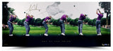 Tiger Woods Autographed "Art of the Swing" 36" x 15" Photograph UDA LE 250