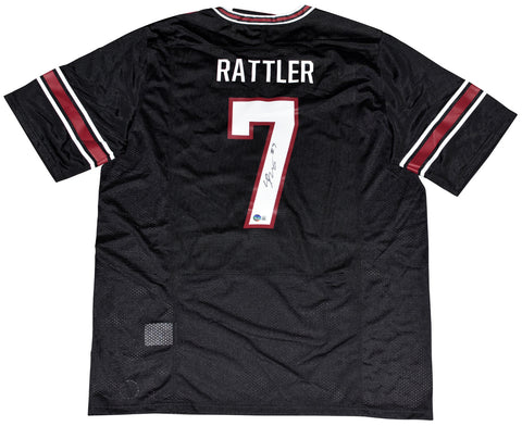 SPENCER RATTLER SIGNED SOUTH CAROLINA GAMECOCKS #7 UNDER ARMOUR JERSEY BECKETT