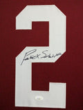 FRAMED ALABAMA CRIMSON TIDE PAT SURTAIN II AUTOGRAPHED SIGNED JERSEY JSA COA