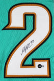 Maurice Jones-Drew Authentic Signed Teal Pro Style Jersey BAS Witnessed